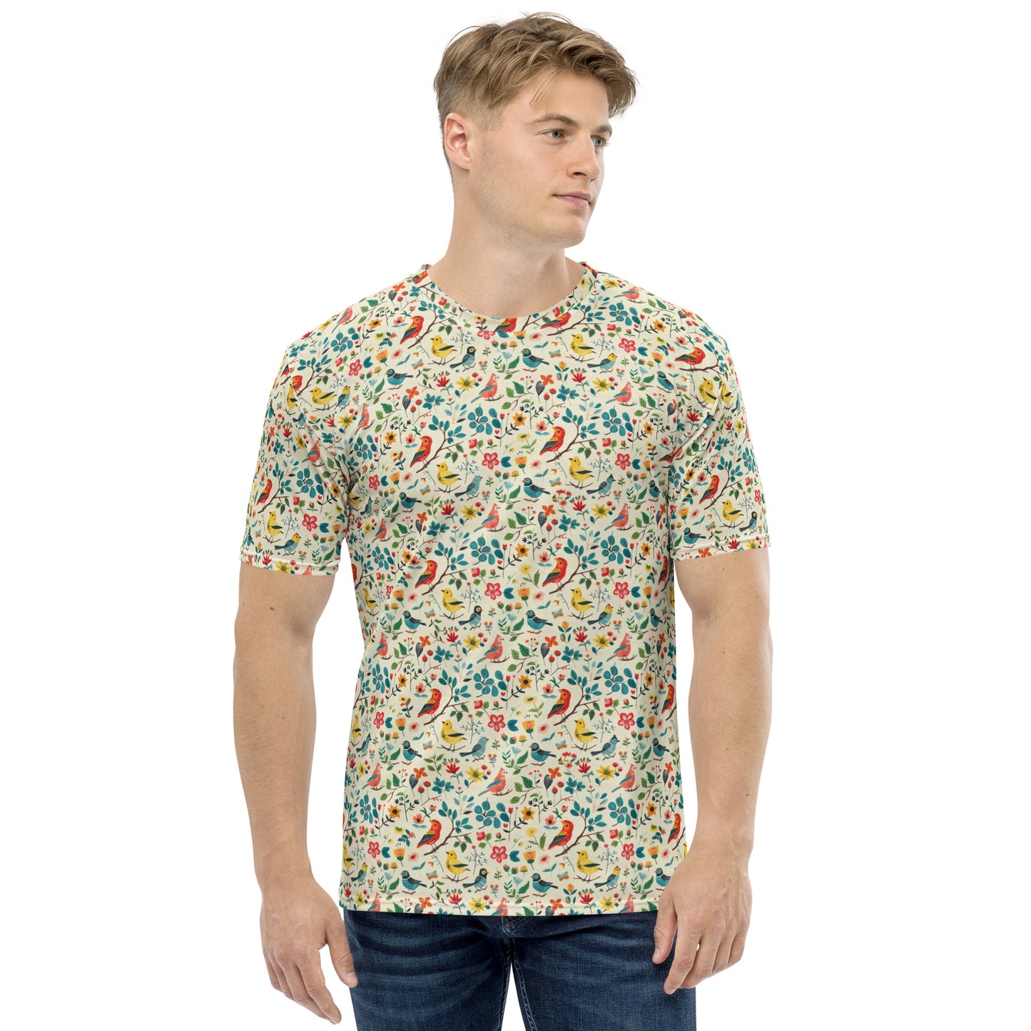 Vintage Aviary Affair Men's T-shirt